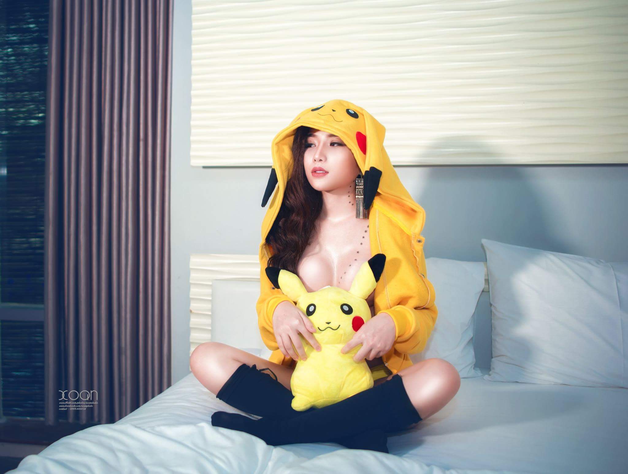 Hot girl Mèo Nice hóa thân Pokemon Go sexy tuổi 16